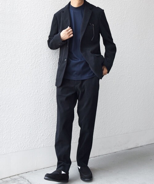 SHIPS any（シップス エニィ）の「SHIPS any:〈洗濯機可能〉SOLOTEX(R) コーデュロイ セットアップ ジャケット & イージーパンツ◇（セットアップ・メンズ・ブラック/ブラウン/チャコールグレー・X-LARGE/LARGE/MEDIUM/SMALL）」の12枚目の写真