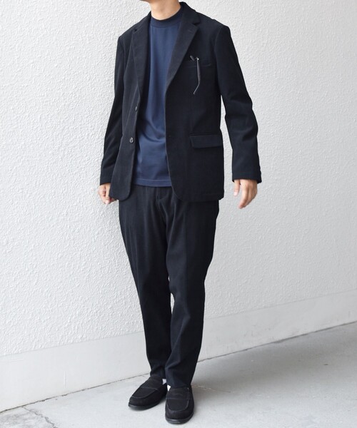 SHIPS any（シップス エニィ）の「SHIPS any:〈洗濯機可能〉SOLOTEX(R) コーデュロイ セットアップ ジャケット & イージーパンツ◇（セットアップ・メンズ・ブラック/ブラウン/チャコールグレー・X-LARGE/LARGE/MEDIUM/SMALL）」の13枚目の写真