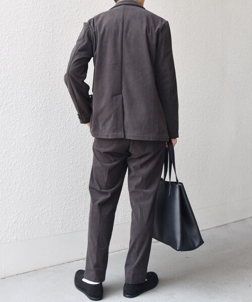 SHIPS any（シップス エニィ）の「SHIPS any:〈洗濯機可能〉SOLOTEX(R) コーデュロイ セットアップ ジャケット & イージーパンツ◇（セットアップ・メンズ・ブラック/ブラウン/チャコールグレー・X-LARGE/LARGE/MEDIUM/SMALL）」の21枚目の写真