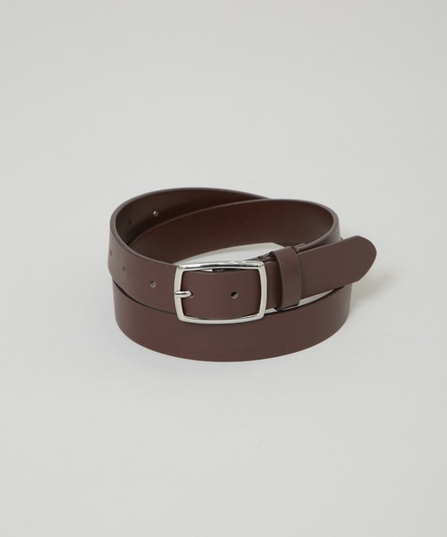 NANO universe（ナノユニバース）の「スクエアバックルベルト（ベルト・レディース・ブラック/ブラウン・FREE）」の3枚目の写真