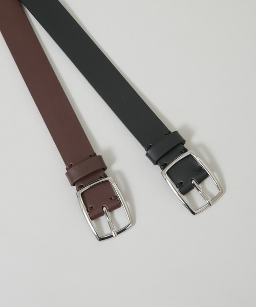 NANO universe（ナノユニバース）の「スクエアバックルベルト（ベルト・レディース・ブラック/ブラウン・FREE）」の10枚目の写真