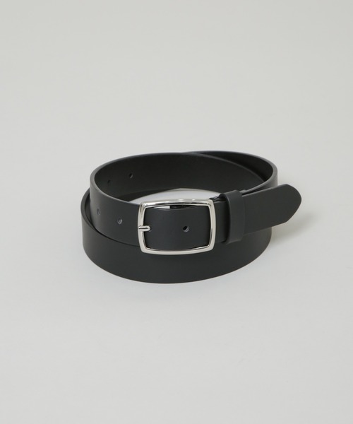 NANO universe（ナノユニバース）の「スクエアバックルベルト（ベルト・レディース・ブラック/ブラウン・FREE）」の4枚目の写真