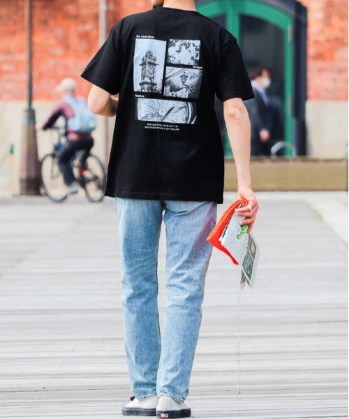 B.I.D.(ビーアイディー)の「《バックプリント コットンTシャツ》(Tシャツ/カットソー・レディース・D/B/その他7/C/その他1/その他8/その他5/その他2/その他6/その他・LARGE/MEDIUM)」の6枚目の写真