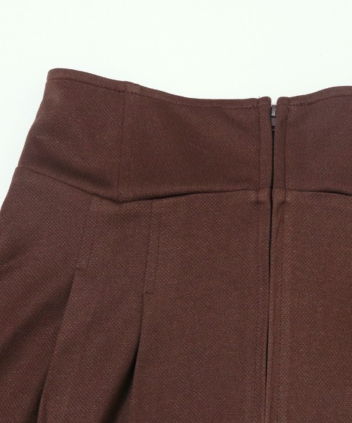 セール】フロントジップハイウエストロングスカート（スカート