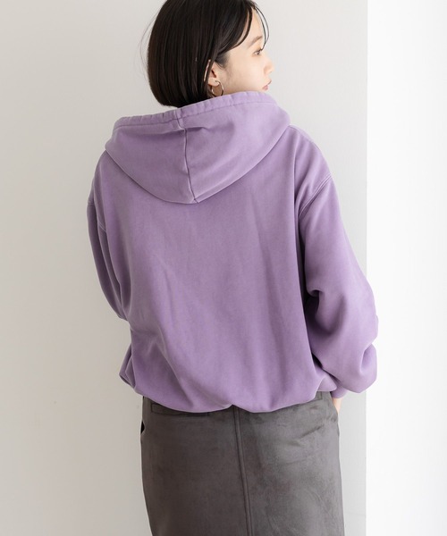 LOWRYS FARM（ローリーズファーム）の「バルーンウラケフーディ  581280（パーカー・レディース・パープル/チャコールグレー/ブラウン・FREE）」の15枚目の写真