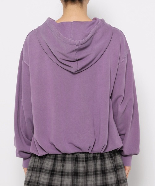 LOWRYS FARM（ローリーズファーム）の「バルーンウラケフーディ  581280（パーカー・レディース・パープル/チャコールグレー/ブラウン・FREE）」の20枚目の写真