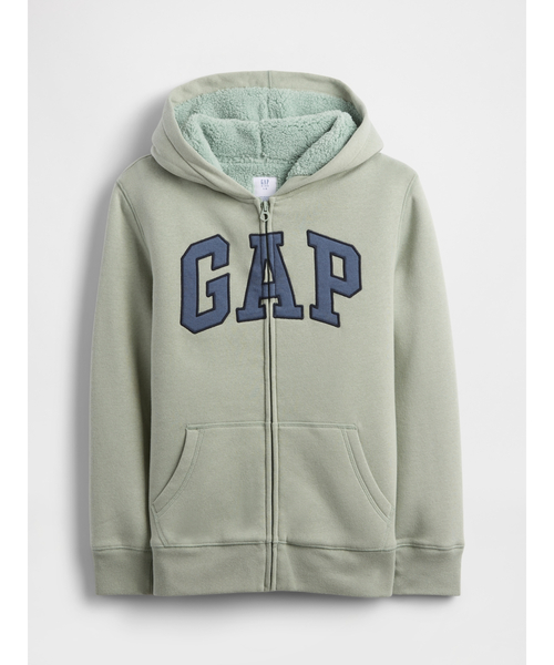 GAP（ギャップ）の「フード付き アイコン スウェット デニム