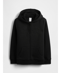 GAP | Gapロゴ 裏ボア ジップアップパーカー (キッズ)(パーカー)