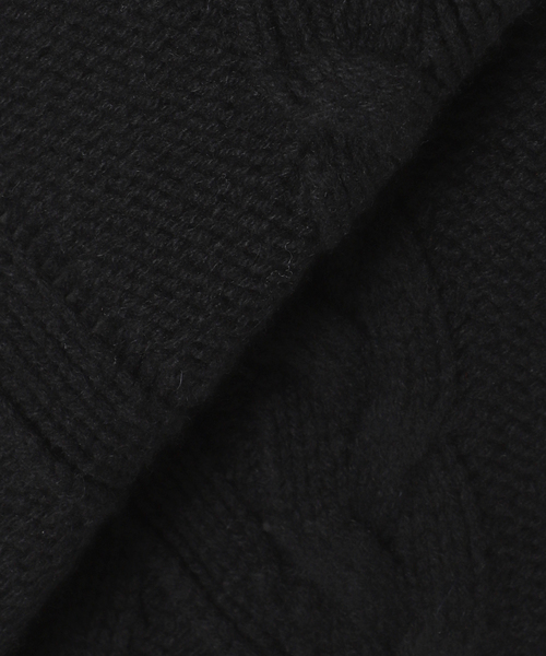 SEEALL（シーオール）の「SEEALL 別注 CREW NECK SWEATER SAU51/KJ684C：ニット（ニット/セーター・レディース・ブラック・FREE）」の12枚目の写真