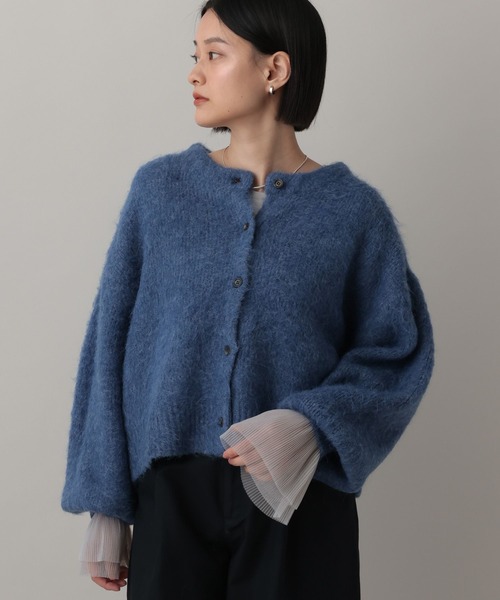 A part by(アパートバイ)の「ソデチュールプリーツプルオーバー_長袖(Tシャツ/カットソー・レディース・ブラック/ライトグレー/オフホワイト・FREE)」の11枚目の写真