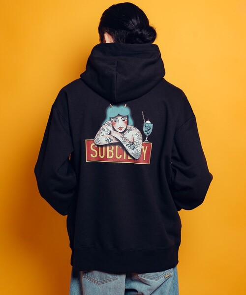 Subciety(サブサエティ)の「innocence hoodie(ベスト・メンズ・ブラック/オリーブ/グレー・MEDIUM/LARGE/X-LARGE/XX-LARGE/SMALL)」の21枚目の写真