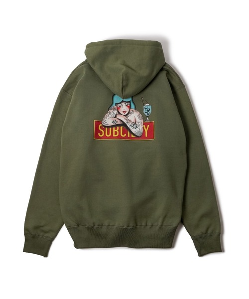 Subciety(サブサエティ)の「innocence hoodie(ベスト・メンズ・ブラック/オリーブ/グレー・MEDIUM/LARGE/X-LARGE/XX-LARGE/SMALL)」の20枚目の写真