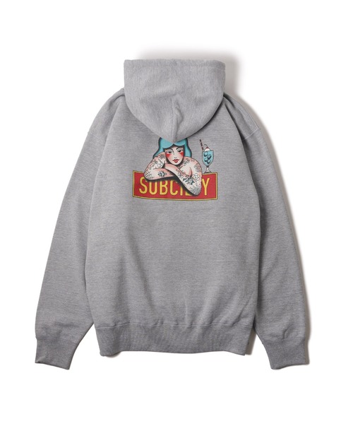 Subciety(サブサエティ)の「innocence hoodie(ベスト・メンズ・ブラック/オリーブ/グレー・MEDIUM/LARGE/X-LARGE/XX-LARGE/SMALL)」の18枚目の写真