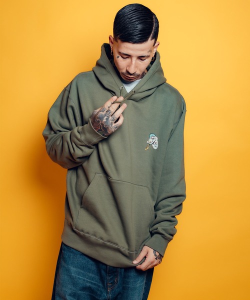 Subciety(サブサエティ)の「innocence hoodie(ベスト・メンズ・ブラック/オリーブ/グレー・MEDIUM/LARGE/X-LARGE/XX-LARGE/SMALL)」の8枚目の写真