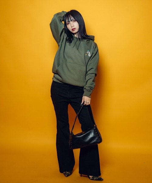 Subciety(サブサエティ)の「innocence hoodie(ベスト・メンズ・ブラック/オリーブ/グレー・MEDIUM/LARGE/X-LARGE/XX-LARGE/SMALL)」の16枚目の写真