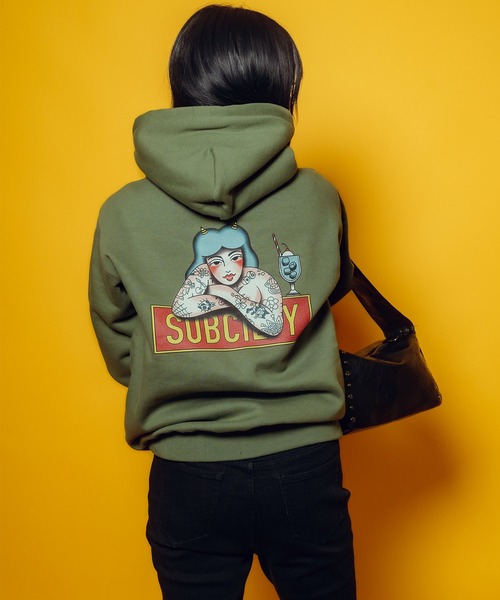 Subciety(サブサエティ)の「innocence hoodie(ベスト・メンズ・ブラック/オリーブ/グレー・MEDIUM/LARGE/X-LARGE/XX-LARGE/SMALL)」の15枚目の写真