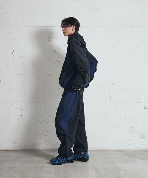 ナイキ テック メンズ Dri-FIT ウーブン カラーブロック ルーズ