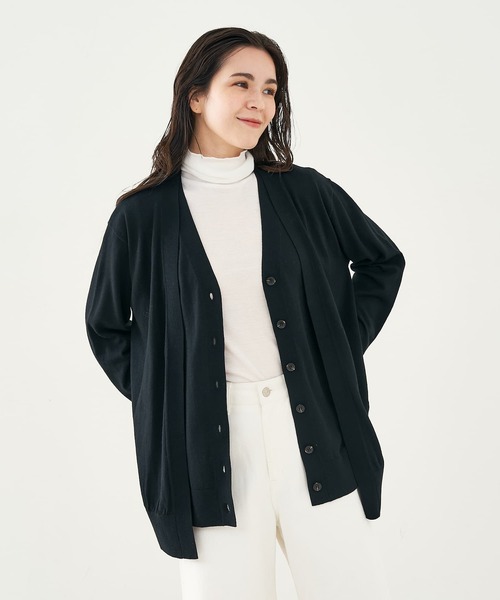 collex（コレックス）の「レイヤードカーディガン（カーディガン/ボレロ・レディース・ブルー/ブラウン/ブラック・フリー）」の19枚目の写真