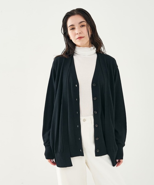 collex（コレックス）の「レイヤードカーディガン（カーディガン/ボレロ・レディース・ブルー/ブラウン/ブラック・フリー）」の20枚目の写真