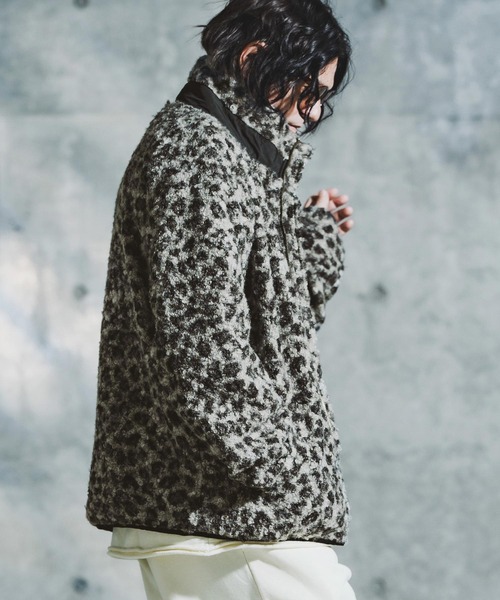 GLIMCLAP(グリムクラップ)の「mj11099-Fluffy Zip-Up Jacket - Poodle Faux Fur プードルファージャケット(192-056-gla-cf)(その他アウター・メンズ・ブラック系その他/キャメル/チャコール・S/M/L)」の18枚目の写真