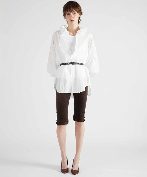 crinkle crinkle crinkle/フリルカラーブラウス crinkle crinkle crinkle（クリンクルクリンクルクリンクル）の