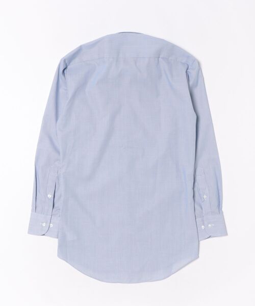 TOKYO SHIRTS(トウキョウシャツ)の「形態安定ノンアイロン ボタンダウン 長袖ビジネスワイシャツ(ビジネスシャツ・メンズ・ブルー・首回り39cm-裄丈80cm/首回り39cm-裄丈84cm/首回り41cm-裄丈82cm/首回り41cm-裄丈86cm/首回り42cm-裄丈82cm/首回り42cm-裄丈86cm/首回り43cm-裄丈82cm/首回り43cm-裄丈86cm/首回り37cm-裄丈80cm/首回り37cm-裄丈84cm)」の7枚目の写真