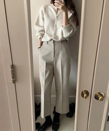 サイドポケットセンタープレスパンツ