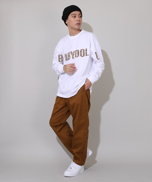 BABYDOLL(ベビードール)の「親子お揃い BIGヒョウ柄ロゴタイプロンT 1055A(Tシャツ/カットソー・レディース・ブラック/ホワイト/ピンク系その他7/グリーン系その他7・S/M/L/XL)」の10枚目の写真