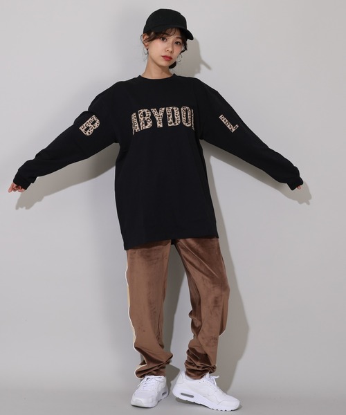 BABYDOLL(ベビードール)の「親子お揃い BIGヒョウ柄ロゴタイプロンT 1055A(Tシャツ/カットソー・レディース・ブラック/ホワイト/ピンク系その他7/グリーン系その他7・S/M/L/XL)」の16枚目の写真