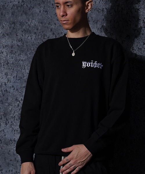 GUIDER(ガイダー)の「【GUIDER】クロス スウェット シャツ / Cross Sweat Shirt(スウェット・メンズ・ブラック/ホワイト系・S/M/L)」の10枚目の写真