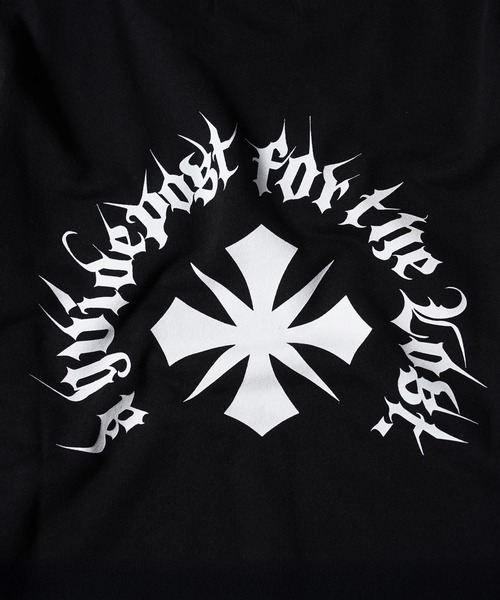 GUIDER(ガイダー)の「【GUIDER】クロス スウェット シャツ / Cross Sweat Shirt(スウェット・メンズ・ブラック/ホワイト系・S/M/L)」の20枚目の写真