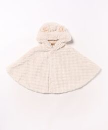 hakka baby（ハッカベビー）の「[ベビー]ドットファーポンチョ（ポンチョ）」