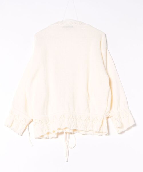 almo（アルモ）の「【LAMPOON】ポンポンニットカーディガン（カーディガン/ボレロ・レディース・グレー/アイボリー・FREE）」の11枚目の写真