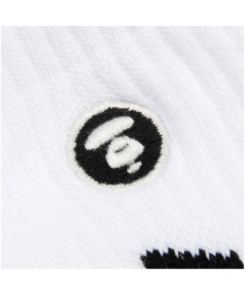 AAPE BY A BATHING APE（エーエイプバイアベイシングエイプ）の「AAPE NOW SOCKS（ソックス/靴下・メンズ・ライトブルー/ブラック/ホワイト/グレー系その他6・SMALL/LARGE）」の6枚目の写真