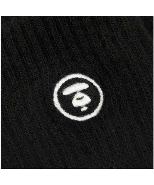 AAPE BY A BATHING APE（エーエイプバイアベイシングエイプ）の「AAPE NOW SOCKS（ソックス/靴下・メンズ・ライトブルー/ブラック/ホワイト/グレー系その他6・SMALL/LARGE）」の9枚目の写真