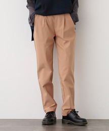 OMNES Another Edition スーパーストレッチツイルタックパンツ