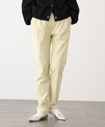 OMNES Another Edition スーパーストレッチツイルタックパンツ