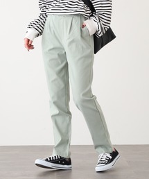 OMNES Another Edition スーパーストレッチツイルタックパンツ