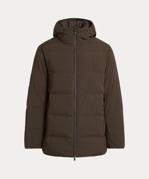 POLO RALPH LAUREN（ポロ ラルフ ローレン）の「マット キルテッド ダウン コート（ダウンジャケット/コート・メンズ・ブラウン系・M/L/XS/S/XL/XXL）」の9枚目の写真