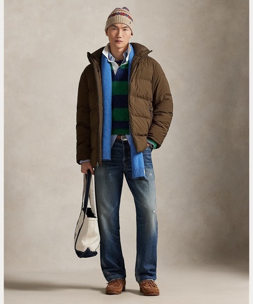 POLO RALPH LAUREN（ポロ ラルフ ローレン）の「マット キルテッド ダウン コート（ダウンジャケット/コート・メンズ・ブラウン系・M/L/XS/S/XL/XXL）」の10枚目の写真