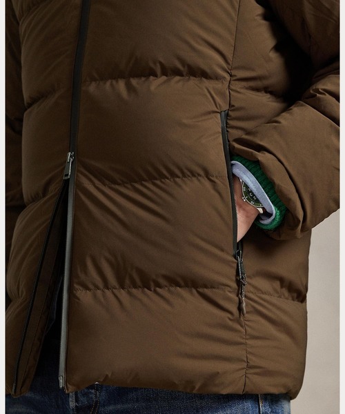 POLO RALPH LAUREN（ポロ ラルフ ローレン）の「マット キルテッド ダウン コート（ダウンジャケット/コート・メンズ・ブラウン系・M/L/XS/S/XL/XXL）」の8枚目の写真