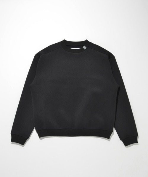 SUPERTHANKS(スーパーサンクス)の「無地クルーネック/Double-knit Crew-neck (無地)(スウェット・メンズ・アッシュグレー/ダークアッシュ/ブラック・S/M/L)」の17枚目の写真