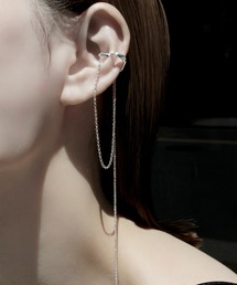 Soierie | ローズ アイビー イヤーカフ (1P) / Rose ivy earcuff (1P)(イヤーカフ)