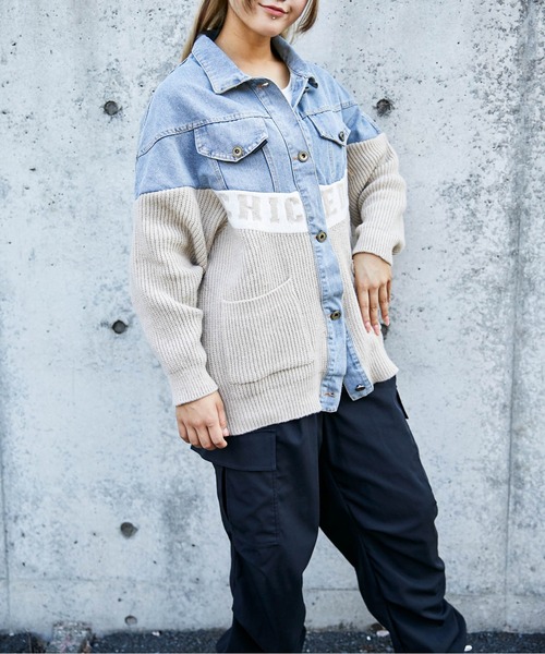 【希少美品】デンハム　アトリエリザーブ　10周年Gジャン　タイガー　刺繍　デニム 希少美品】デンハム アトリエリザーブ 10周年Gジャン タイガー