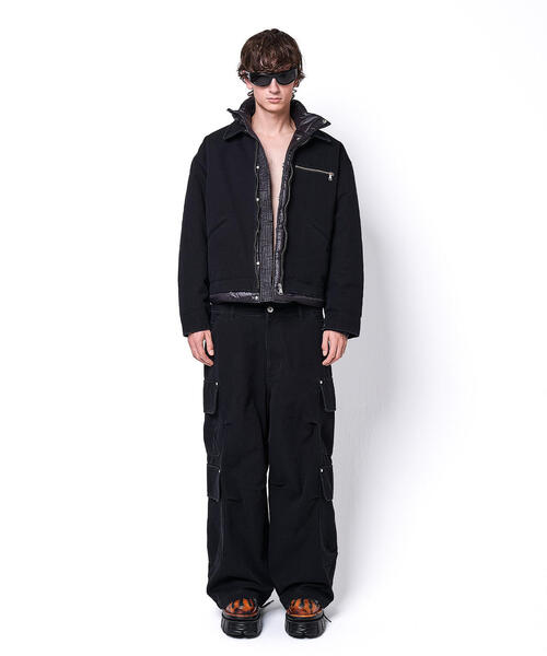 DANKE SCHON（ダンケシェーン）の「DankeSchon/ダンケシェーン/DUCK LAYER BLOUSON（ブルゾン・メンズ・ブラック/ベージュ・M/L）」の5枚目の写真