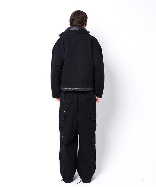 DANKE SCHON（ダンケシェーン）の「DankeSchon/ダンケシェーン/DUCK LAYER BLOUSON（ブルゾン・メンズ・ブラック/ベージュ・M/L）」の7枚目の写真