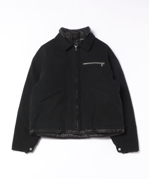 DANKE SCHON（ダンケシェーン）の「DankeSchon/ダンケシェーン/DUCK LAYER BLOUSON（ブルゾン・メンズ・ブラック/ベージュ・M/L）」の8枚目の写真