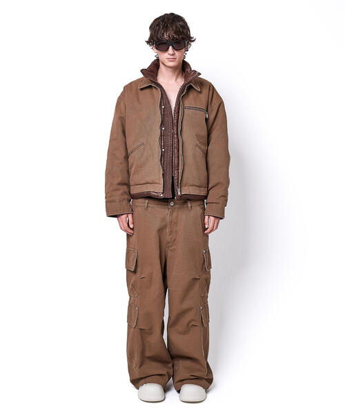 DANKE SCHON（ダンケシェーン）の「DankeSchon/ダンケシェーン/DUCK LAYER BLOUSON（ブルゾン・メンズ・ブラック/ベージュ・M/L）」の13枚目の写真