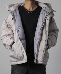 NYLAUS（ナイラス）の「【Nylaus】撥水/防風 ポリタスラン ファイバー中綿 シームレス ハーフジャケット 中綿ジャケット（ダウンジャケット/コート）」