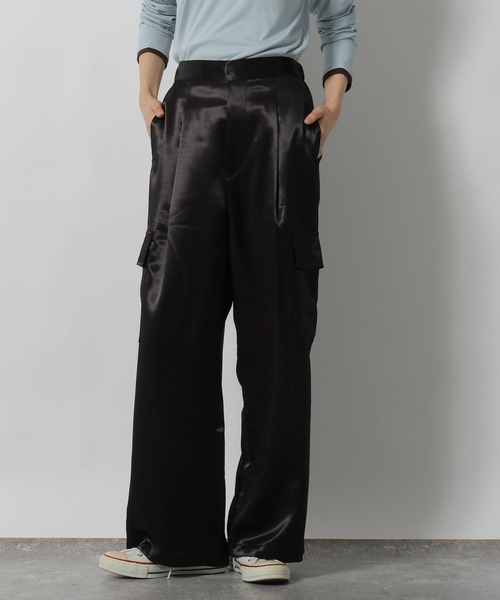 LAKOLE（ラコレ）の「サテンカーゴパンツ / 602384（カーゴパンツ
